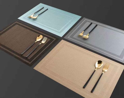 Tấm Lót Bàn Ăn, Tấm Lót Chống Thấm , Cách Nhiêt 30x45cm (Hàng Đẹp Loại 1) - TL109