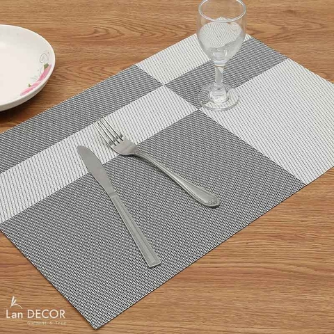 Tấm Lót Bàn Ăn, Tấm Lót Chống Thấm , Cách Nhiệt 30x45cm (Hàng Đẹp Loại 1) - TLN002