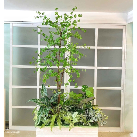 Bồn Rêu Thiết Kế- Bồn Rêu Tiểu Cảnh Thạch Nam Thiết Kế Cảnh Quan (100x60x230cm)- RC090