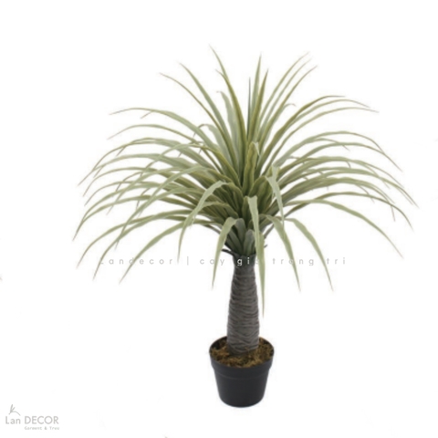 Cây Giả - Chậu Cây Yucca Giả Trang Trí (85cm)- LC3356