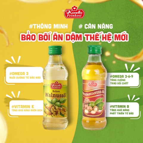 Có nên sử dụng mỡ động vật làm dầu ăn dặm cho bé?