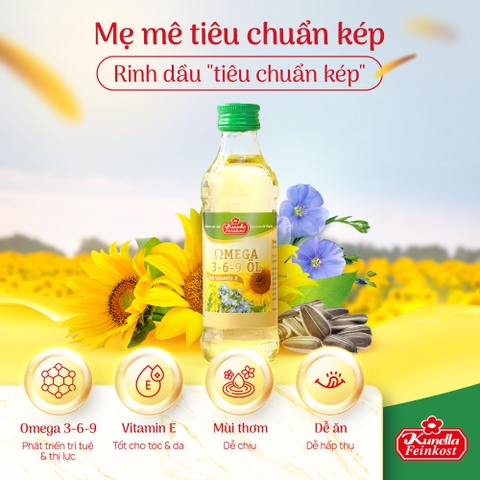 Có nên dùng dầu ăn dặm omega 3 cho bé 6 tháng?