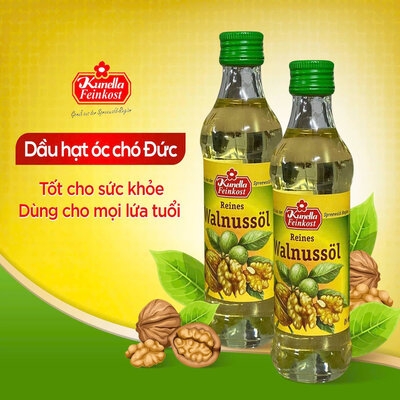 Dầu óc chó Kunella – Thực phẩm tuyệt vời cho sức khỏe não bộ