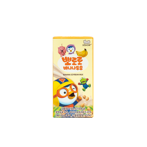 Sữa đậu nành Pororo vị chuối - 190ml