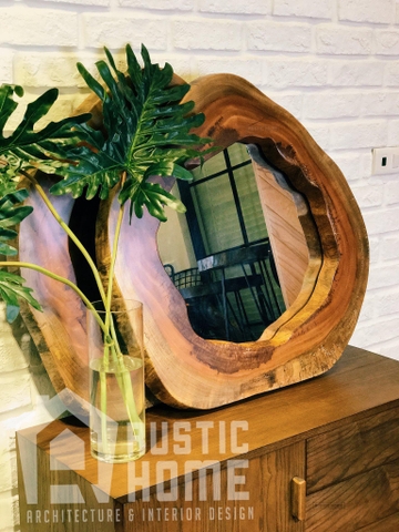 GƯƠNG TRÒN RUSTIC / ROUND MIRROR