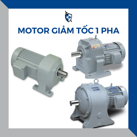 Motor Giảm Tốc 1 Pha: cấu tạo, phân loại và bản vẽ kỹ thuật