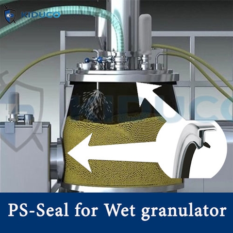Wet Granulator tạo hạt nhanh, sạch, an toàn với PS-Seal MEC04 Series
