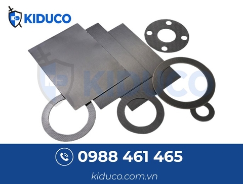 Gioăng Chì Graphite Nguyên Chất (Flexible Graphite Gasket)