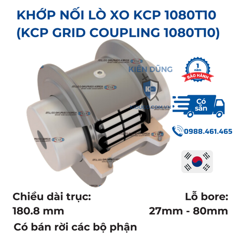 Khớp Nối Lò Xo 1080T10 - Grid Coupling 1080T10