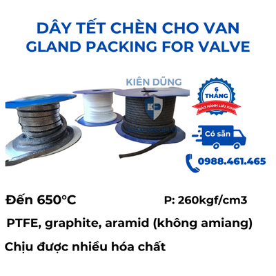 Dây Tết Chèn Trục Bơm