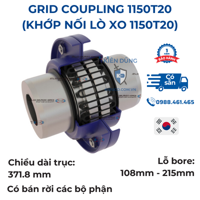 Grid Coupling 1150T20 - Khớp Nối Lò Xo 1150T20