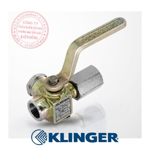 Van điều chỉnh tiết lưu Klinger Manometer Cocks