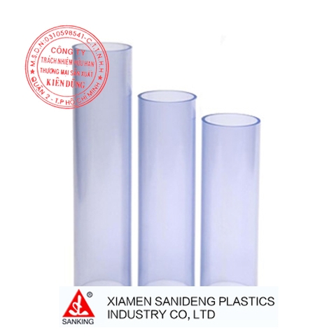 XIAMEN SANKING CLEAR PVC PIPE