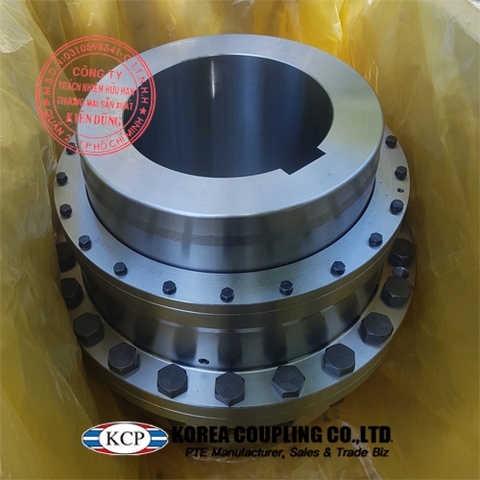 Trọn bộ khớp nối răng vỏ thép KCP Gear Coupling KCCM560 Complete