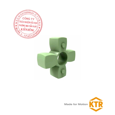 Đệm giảm chấn cho khớp nối KTR Rotex 14 64ShD GREEN