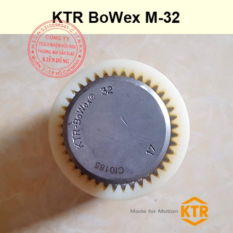 Khớp nối răng vỏ nhựa KTR BoWex M-32 Gear Coupling