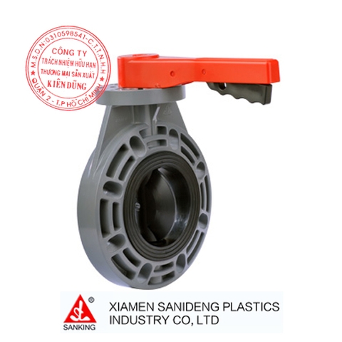 XIAMEN SANKING HANDLE LEVEL BUTTERFLY VALVE