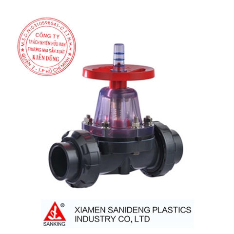 XIAMEN SANKING TRUE UNION DIAPHRAGM VALVE