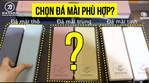 Hướng dẫn chọn đá mài dao phù hợp và cách sử dụng đá mài chuẩn nhất