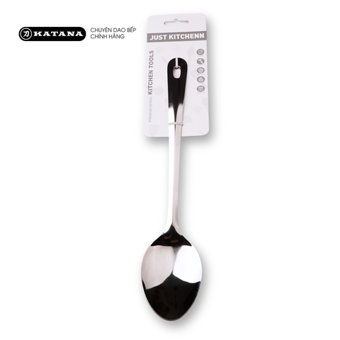 Thìa  inox KAI, dùng trong nhà bếp, 000IN5284 - 33cm