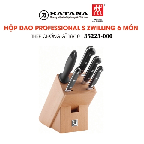 ZWILLING - Hộp dao Professional S - 6 món