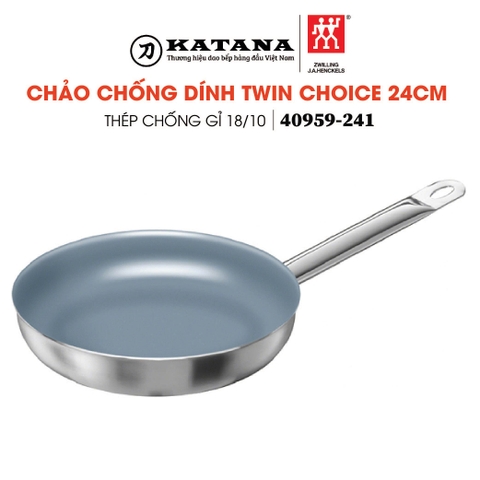 ZWILLING - Chảo inox chống dính Twin Choice - 24cm