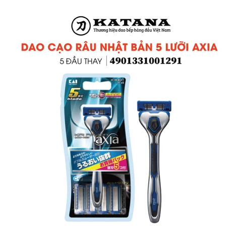 Dao cạo râu cao cấp Nhật axia+4 đầu thay