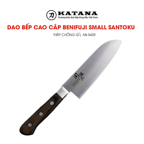 Dao bếp Nhật cao cấp KAI Benifuji Santoku - Dao thái đa năng AB5439 (145mm)