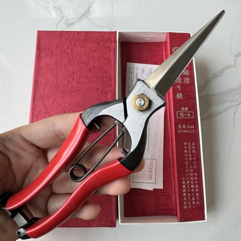 Kéo tỉa cây bonsai cao cấp Nhật Bản Kobayashi B4 200mm