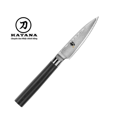 Dao bếp Nhật cao cấp Shun Classic Paring - Dao gọt hoa quả thép Damascuss 69 lớp DM0716 (100mm)