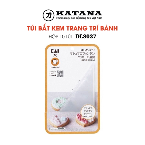 Túi bắt kem trang trí Nhật Bản DL8037 (10 túi)