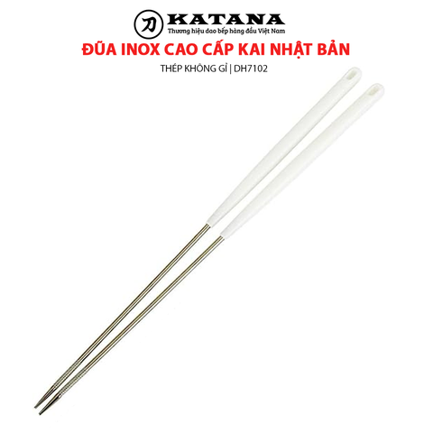 Đũa dài inox cao cấp thương hiệu KAI Nhật Bản DH7102 (30cm)