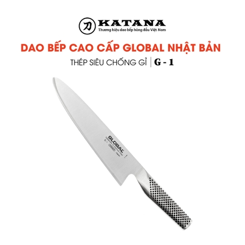 Dao bếp Nhật cao cấp Global G1 Slicer - Dao thái lát (210mm)