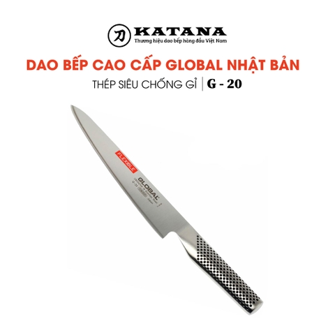 Dao bếp Nhật cao cấp Global G20 Filleting Knife - Dao phi lê (210mm)