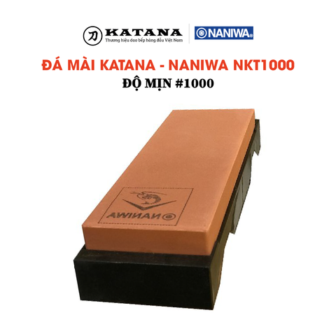 Đá mài dao NANIWA thương hiệu KATANA độ mịn #1000 NKT1000D