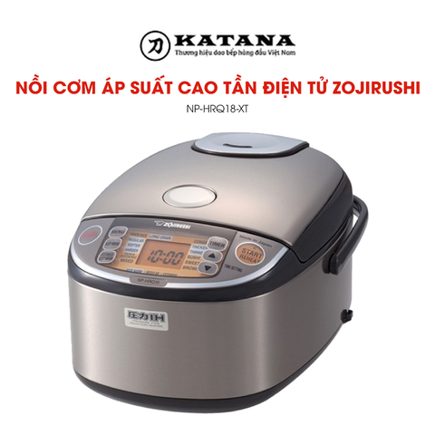 Nồi cơm áp suất cao tần điện tử Zojirushi NP-HRQ10-XT