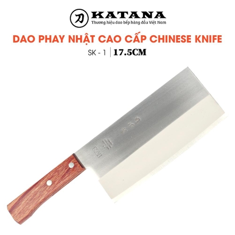 Dao Phay Nhật cao cấp KAI Chinese Knife SK-1 - Dao phay bản to BE0011 (175mm)