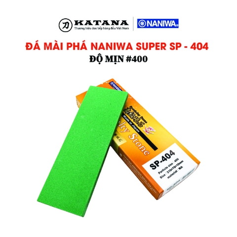 Đá mài phá Naniwa Nhật Bản #400 SUPER SP 404 (210x70x10)