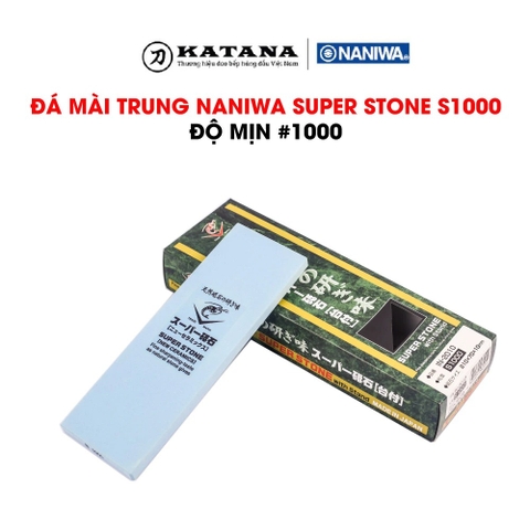 Đá mài trung Naniwa Nhật Bản #1000 SUPER S1000 (210x70x10)