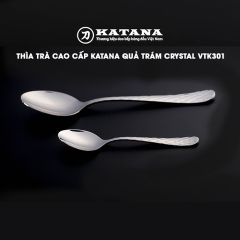 Thìa trà cao cấp KATANA quả trám Crystal VTK301