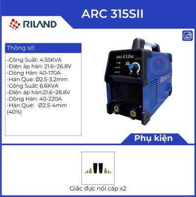MÁY HÀN RILAND ARC 315SII