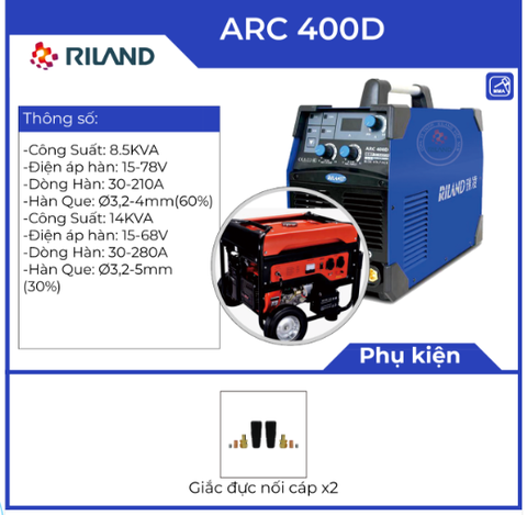MÁY HÀN RILAND ARC 400D