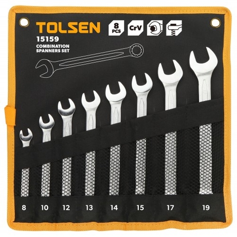 BỘ CHÌA KHÓA VÒNG MIỆNG 8 MÓN TOLSEN 15159