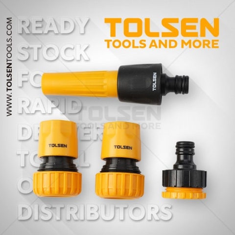 BỘ 4 ĐẦU NỐI ỐNG NƯỚC TOLSEN 57171