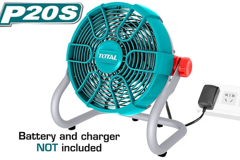 Quạt dùng pin Lithium-Ion 20V TOTAL TFALI2002