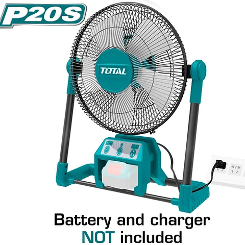 Quạt máy dùng pin Lithium 20V TOTAL TFALI2001