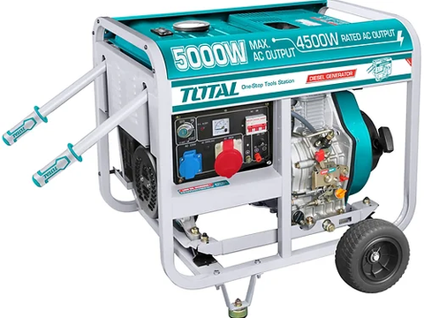Máy Phát Điện Dùng Dầu Điêzên TOTAL TP450003