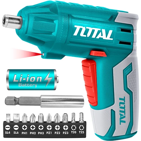 Máy Siết vít dùng pin Lithium 4V TOTAL TSDLI0401