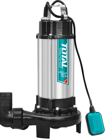 Máy Bơm Chìm Nước Thải Kèm Lưỡi Cắt TOTAL TWP715001