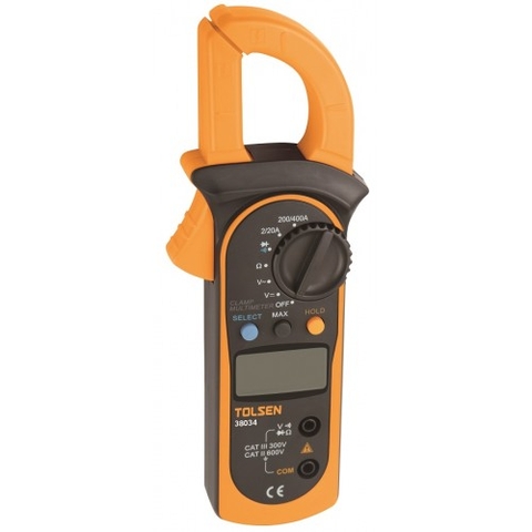 DỤNG CỤ KẸP ĐO ĐIỆN ( CÔNG NGHIỆP ) TOLSEN 38034